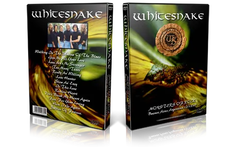 Artwork Cover of Whitesnake 1997-12-13 DVD Buenos Aires Proshot