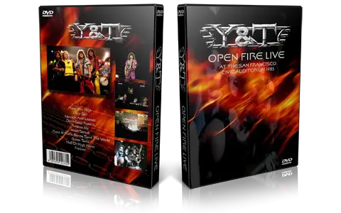 Artwork Cover of Y and T Compilation DVD San Francisco 1985 Proshot