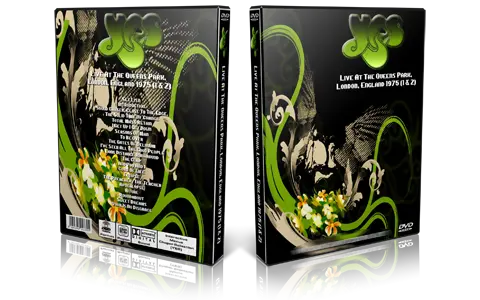 Artwork Cover of Yes 1975-05-10 DVD London Proshot