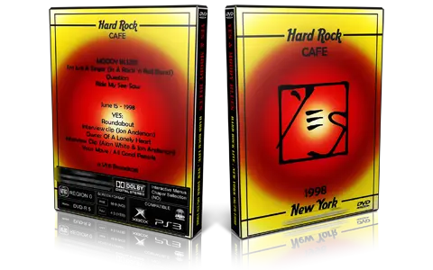 Artwork Cover of Yes 1998-06-29 DVD New York Proshot