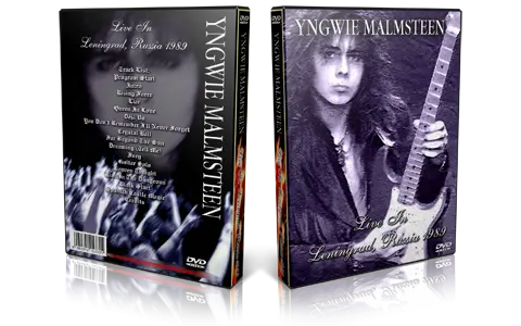 Artwork Cover of Yngwie Malmsteen Compilation DVD Leningrad 1989 Proshot