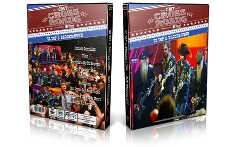 Artwork Cover of ZZ Top Compilation DVD CMT Crossroads Proshot
