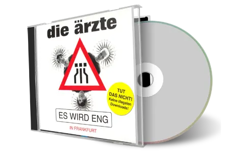 Artwork Cover of Die Aerzte 2007-11-26 CD Frankfurt Audience