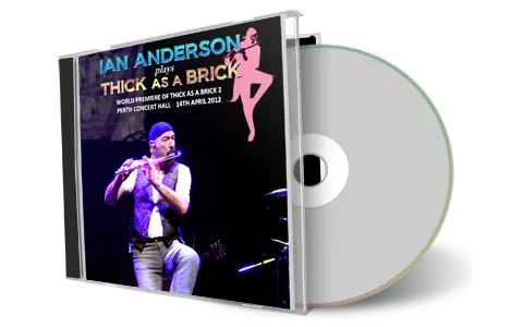 Artwork Cover of Ian Anderson 2012-04-14 CD Perth Audience