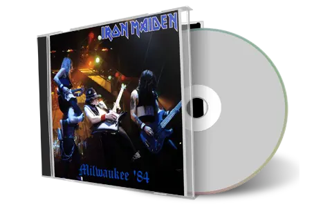 Artwork Cover of Iron Maiden 1984-12-19 CD Milwaukee Audience