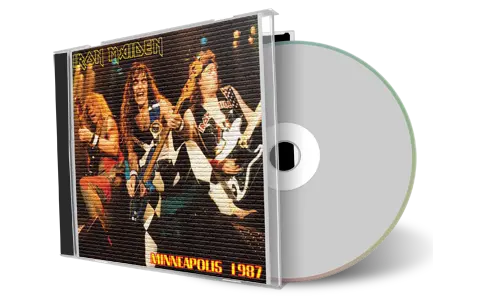 Artwork Cover of Iron Maiden 1987-04-17 CD Minneapolis Audience