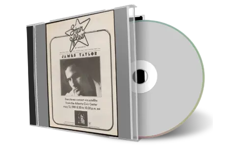 Artwork Cover of James Taylor Compilation CD Unreleased Live Album 1981 Soundboard