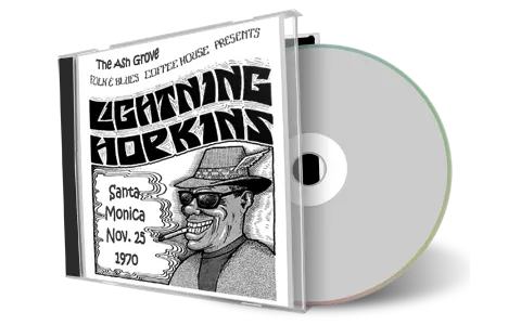 Artwork Cover of Lightnin Hopkins 1970-11-25 CD Santa Monica Audience