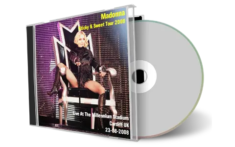 Artwork Cover of Madonna 2008-08-23 CD Cardiff Audience
