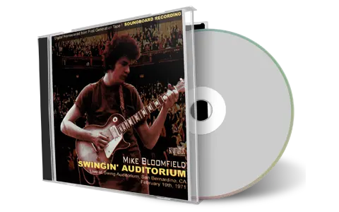 Artwork Cover of Mike Bloomfield 1971-02-19 CD San Bernardino Soundboard
