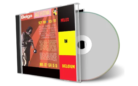 Artwork Cover of Miles Davis 1967-10-28 CD Antwerp Soundboard