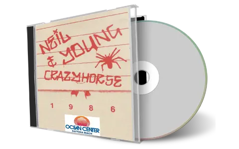 Artwork Cover of Neil Young 1986-11-05 CD Daytona Beach Audience