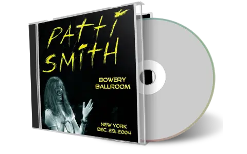 Artwork Cover of Patti Smith 2004-12-29 CD New York City Soundboard