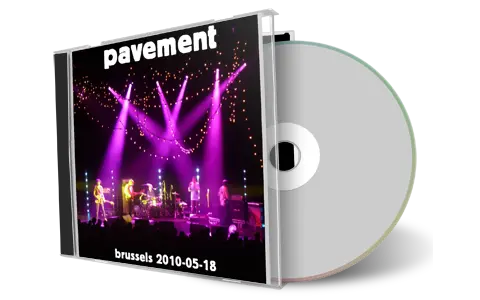 Artwork Cover of Pavement 2010-05-18 CD Brussels Audience