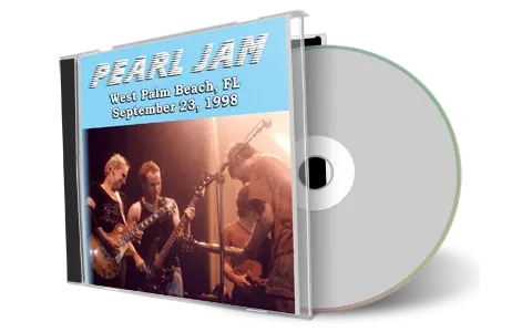 Artwork Cover of Pearl Jam 1998-09-23 CD West Palm Beach Audience