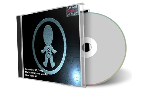 Artwork Cover of Peter Gabriel 2002-11-21 CD New York Audience