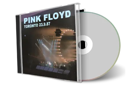 Artwork Cover of Pink Floyd 1987-09-23 CD Toronto Audience
