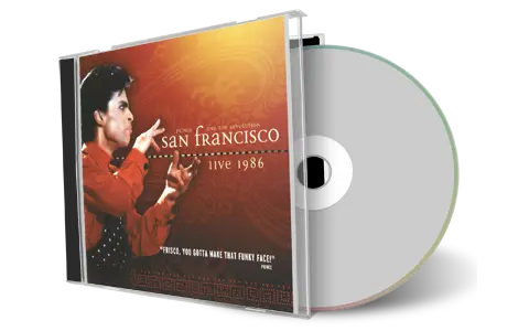 Artwork Cover of Prince 1986-05-23 CD San Francisco Audience