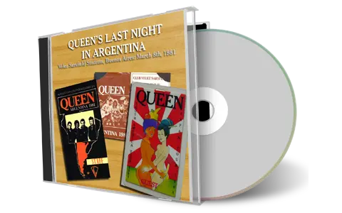 Artwork Cover of Queen 1981-03-08 CD Buenos Aires Audience