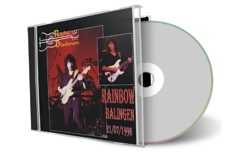 Artwork Cover of Rainbow 1996-07-21 CD Balingen Audience