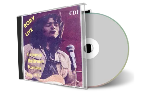 Artwork Cover of Rory Gallagher 1974-03-24 CD Kansas City Soundboard