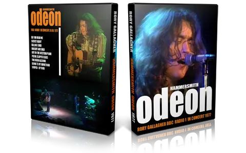 Artwork Cover of Rory Gallagher 1977-01-29 DVD London Proshot
