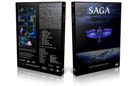 Artwork Cover of Saga Compilation DVD 81-88 Proshot