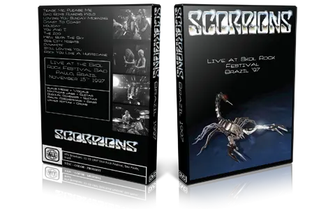 Artwork Cover of Scorpions 1997-11-15 DVD Sao Paulo Proshot