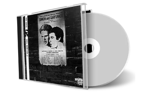 Artwork Cover of Simon And Garfunkel 1967-03-11 CD Medford Soundboard
