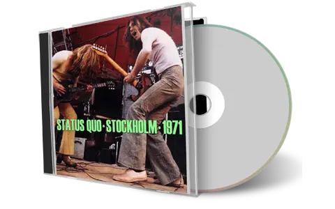 Artwork Cover of Status Quo 1971-11-24 CD Stockholm Soundboard