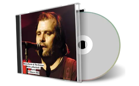 Artwork Cover of Steve Earle 2003-03-12 CD Berlin Soundboard