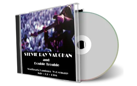 Artwork Cover of Stevie Ray Vaughan 1988-07-02 CD Hamburg Audience