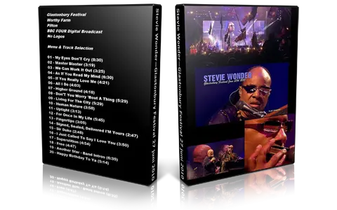 Artwork Cover of Stevie Wonder 2010-06-27 DVD Glastonbury Proshot