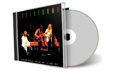 Artwork Cover of Supertramp 1977-06-12 CD Boston Audience