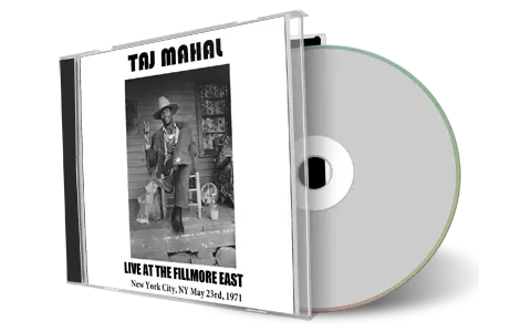 Artwork Cover of Taj Mahal 1971-05-23 CD New York Soundboard