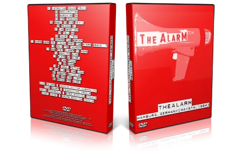 Artwork Cover of The Alarm 1984-05-09 DVD Hamburg Proshot