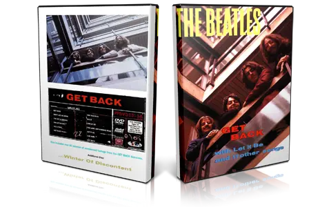 Artwork Cover of The Beatles Compilation DVD Get Back Proshot