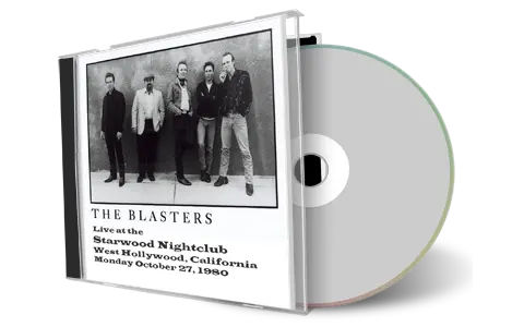 Artwork Cover of The Blasters 1980-10-27 CD Hollywood Audience