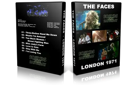 Artwork Cover of The Faces 1972-04-01 DVD London Proshot