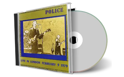 Artwork Cover of The Police 1979-02-09 CD London Soundboard