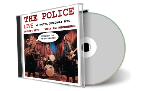 Artwork Cover of The Police 1979-09-29 CD New York City Soundboard