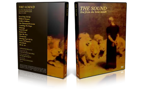 Artwork Cover of The Sound 1984-07-08 DVD Madrid Proshot