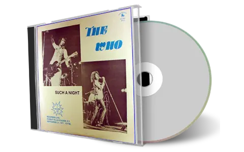 Artwork Cover of The Who 1971-07-31 CD Flushing Audience