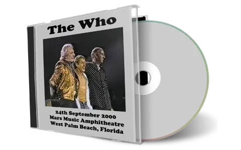 Artwork Cover of The Who 2000-09-24 CD West Palm Beach Soundboard