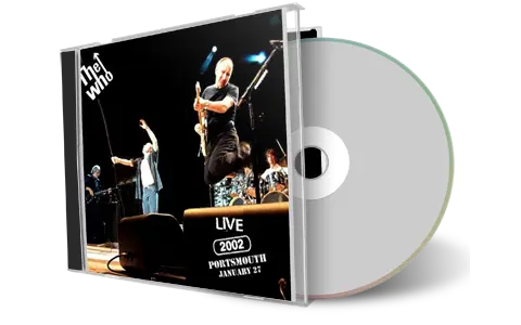 Artwork Cover of The Who 2002-01-27 CD Portsmouth Audience