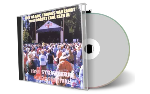 Artwork Cover of Townes Van Zandt 1991-09-15 CD Camp Mather Audience