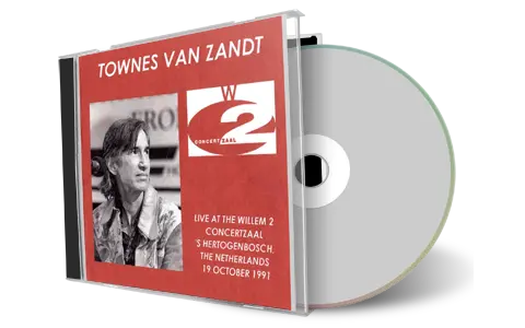 Artwork Cover of Townes Van Zandt 1991-10-19 CD s Hertogenbosch Audience
