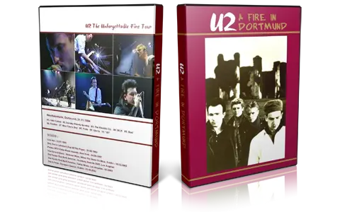Artwork Cover of U2 1984-11-21 DVD Dortmund Proshot