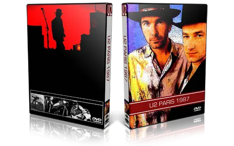 Artwork Cover of U2 1987-07-04 DVD Paris Proshot
