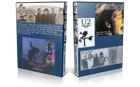 Artwork Cover of U2 1987-08-08 DVD Cork Audience